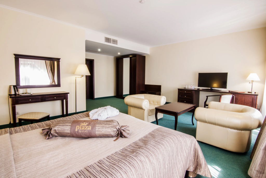 Plaza Hotel Room Type - Standard Plus Double room full double bed