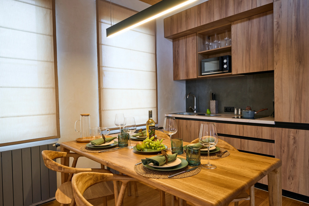 Коттедж  Экоранчо Лодж с двумя спальнями, панорамной ванной и купелью - фото 8