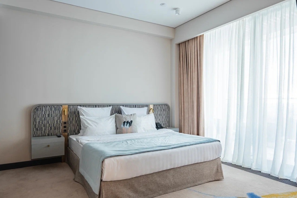 Luciano Hotel & Spa Sochi Hotel Room Type - Double Junior Suite with balcony and with sea view full double bed