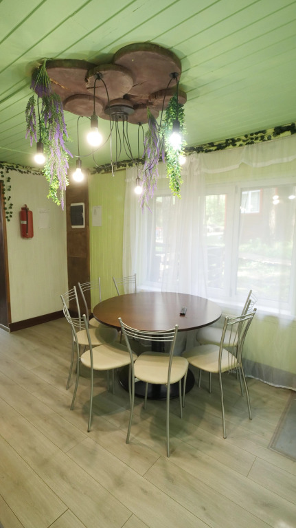 Коттедж Дуплекс с красивым видом из окна в Брусника