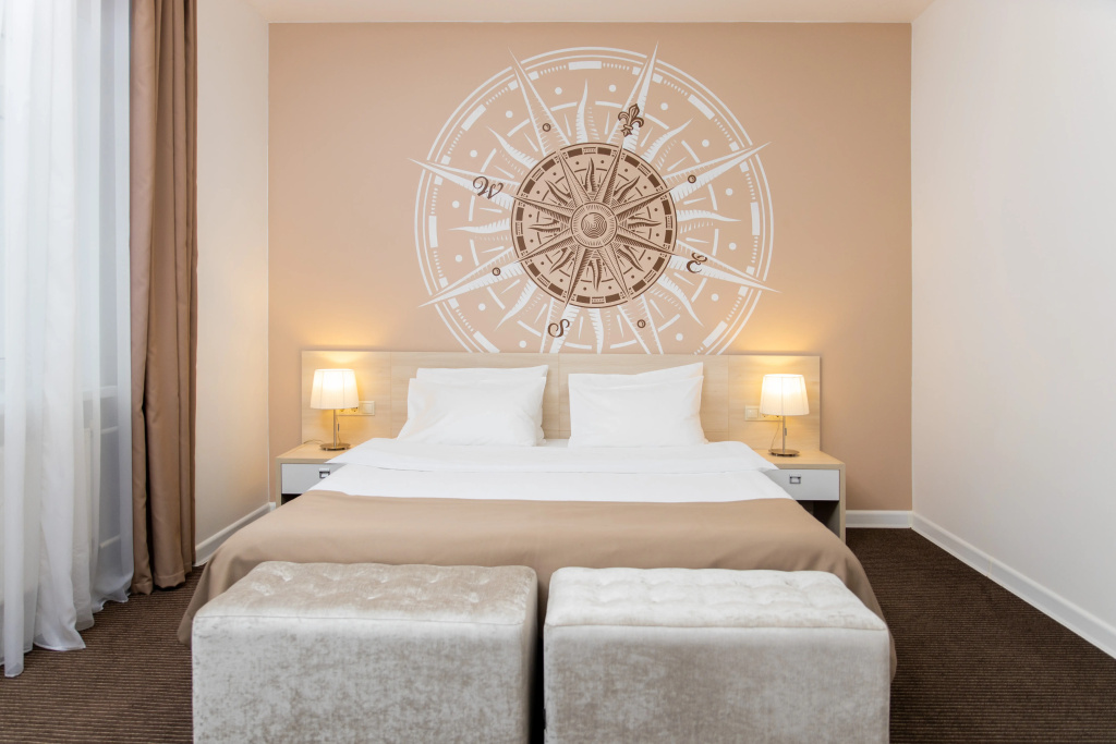 2 Bedrooms Double Suite full double bed