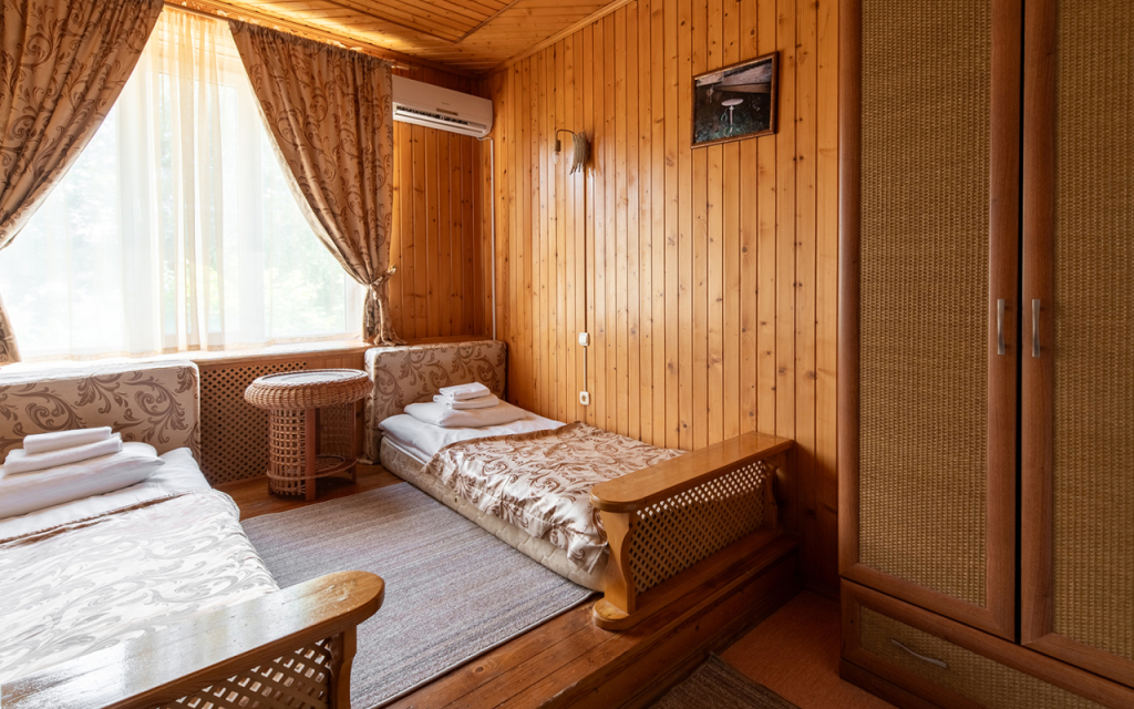 Четырёхместный номер (Building 1) Family с 2 комнатами в Ателика Улиткино