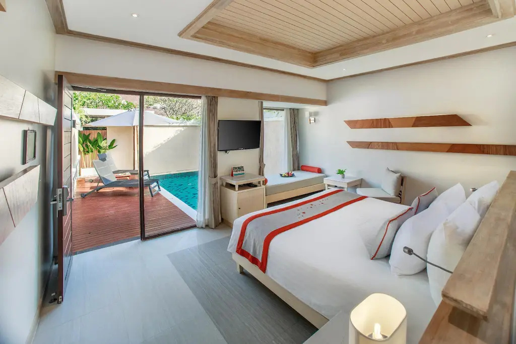 Garden Pool Double Villa (full double bed)