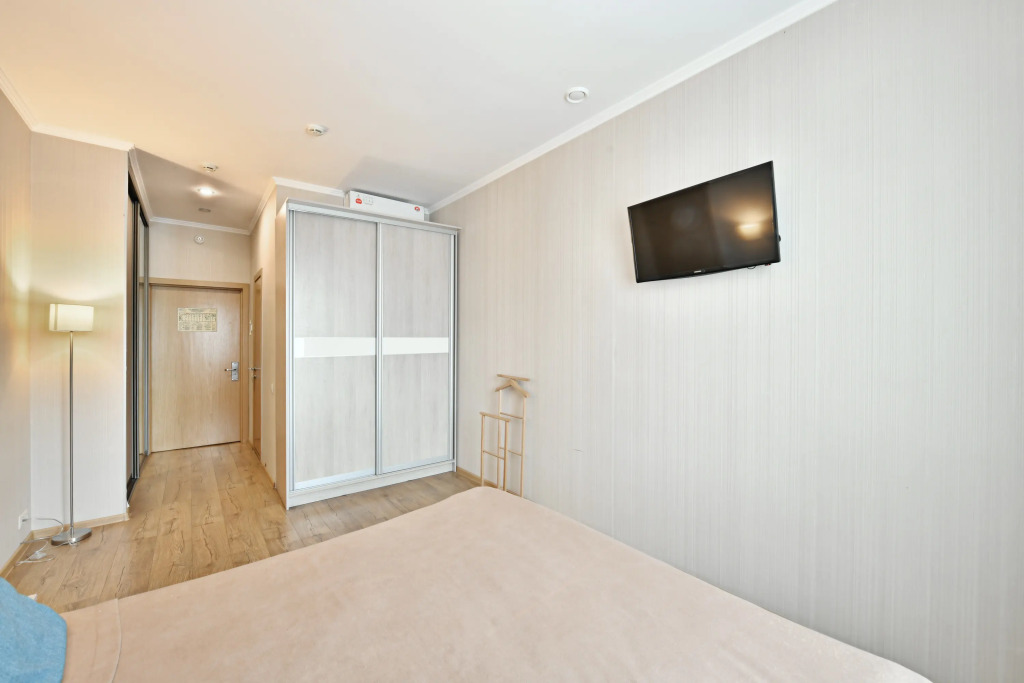 Двухместная студия двуспальная кровать в Аквамарин