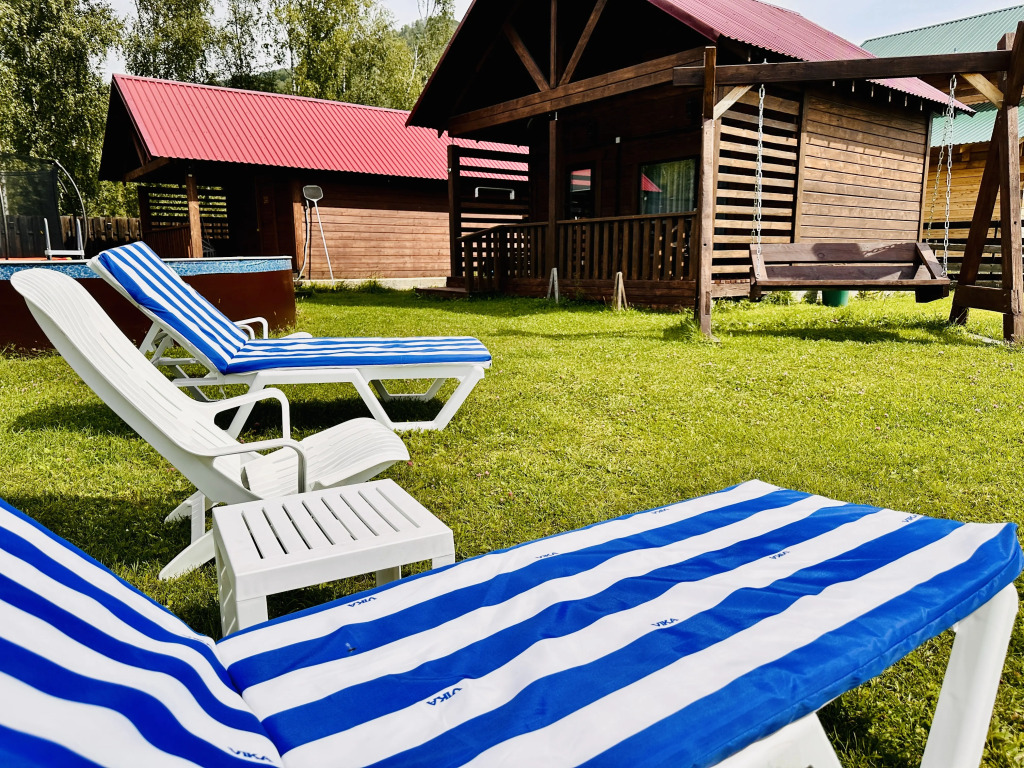 Гостевой дом из бруса, с бассейном и мангалом - фото 16