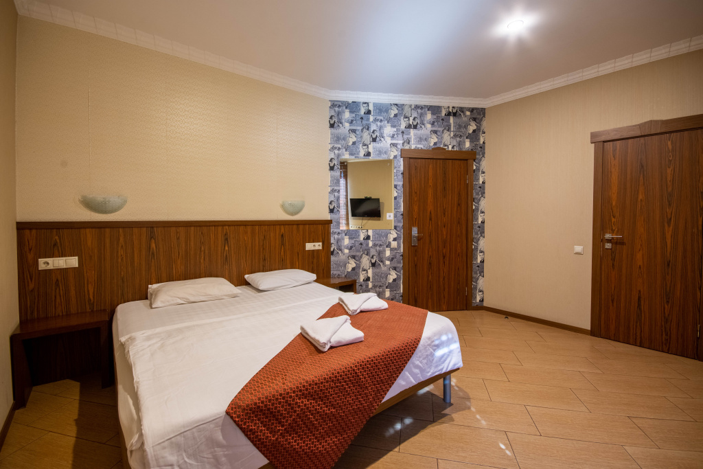 Apel'sin v Mytyno Mini hotel Room Type - Comfort Double room with city view full double bed
