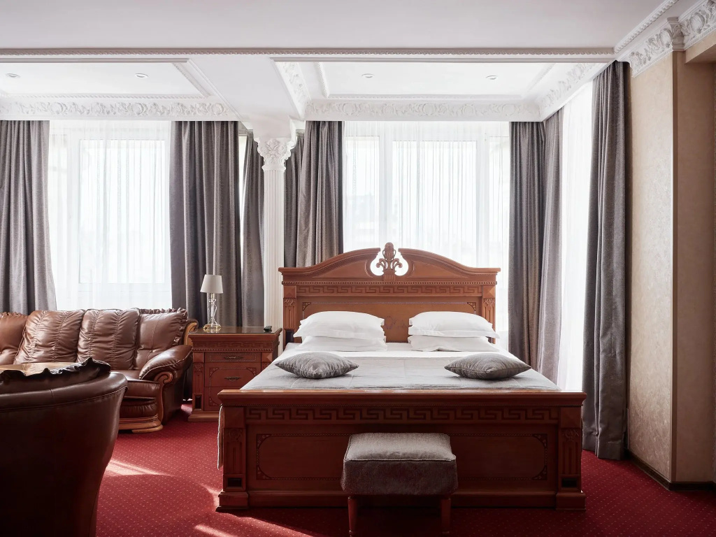 Evropa Hotel Room Type - Double Junior Suite full double bed