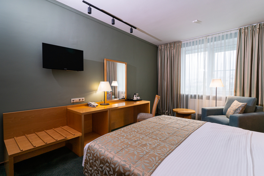 Biznes Hotel Evraziya Room Type - Standard Double room full double bed