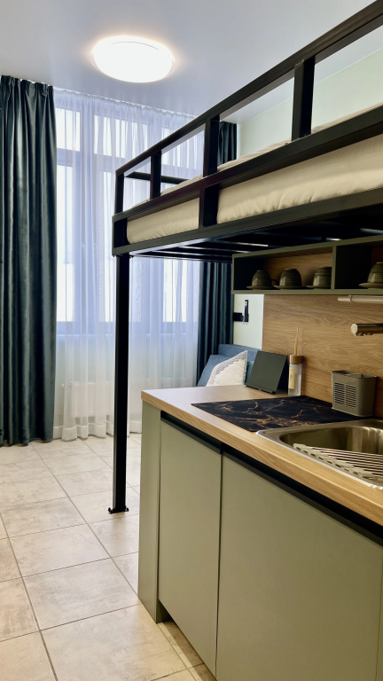 Квартира Квартира-студия, 20 м2, 3 кровати