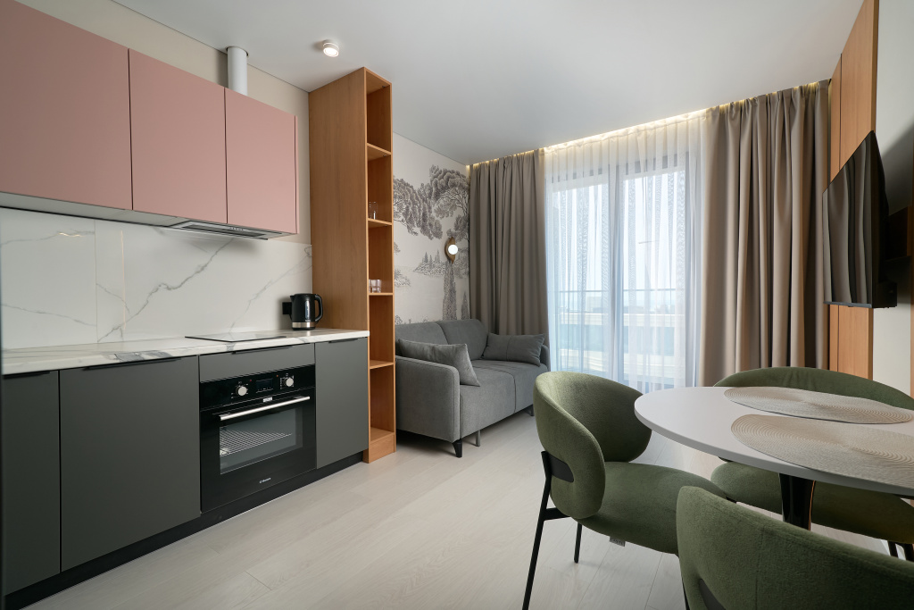 Апартаменты Стандарт двухкомнатный Sea View 5 корпус — фото