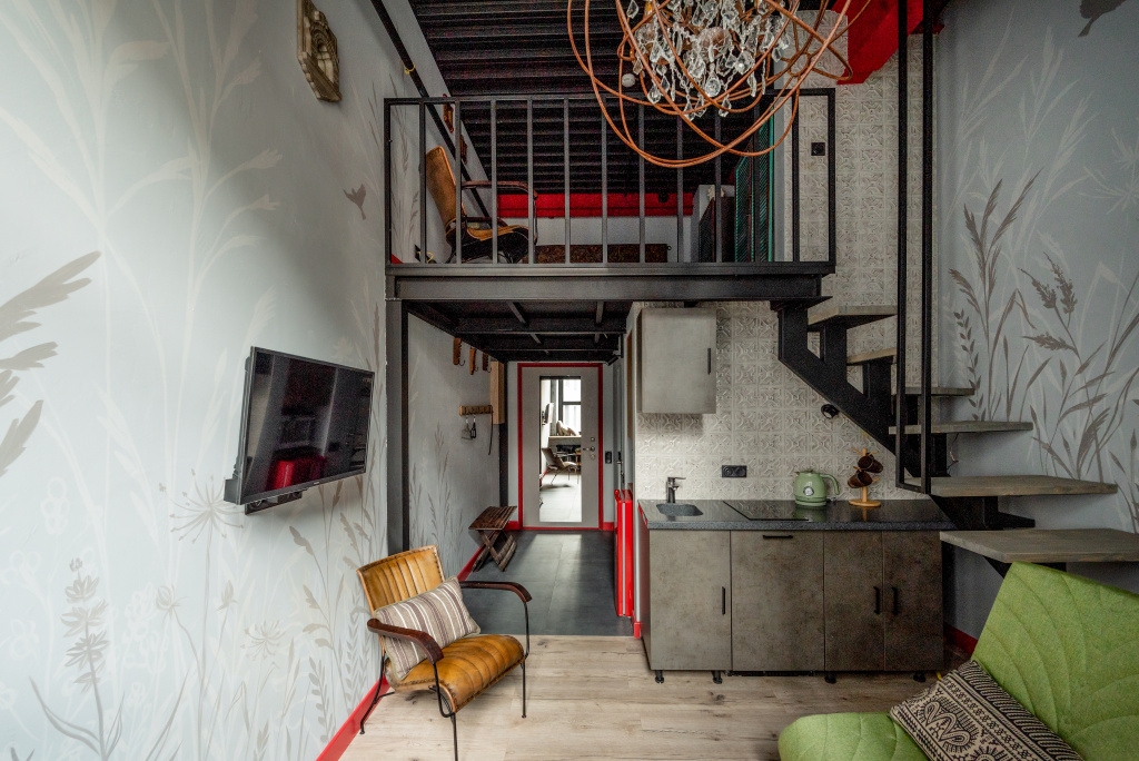Квартира Moscow Deluxe Apartments Soho Bohemian Loft — фото