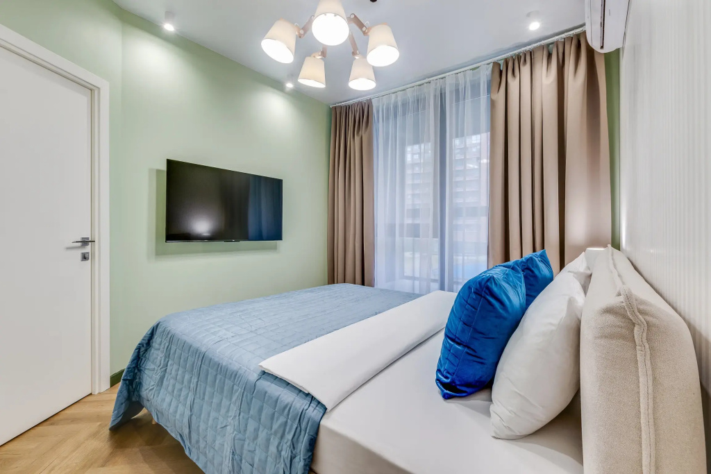 Апартаменты Двухкомнатные Около Парка и Метро Business apartments — фото