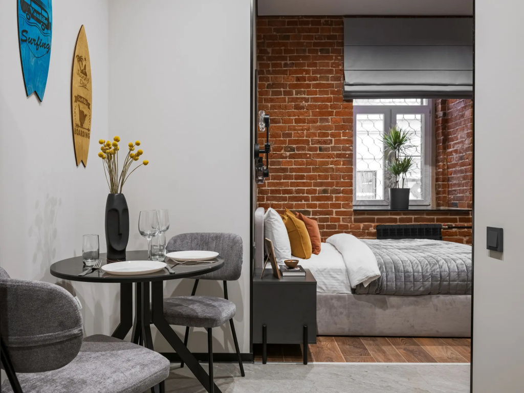 Отель Квартира GM Apartments Стильный Лофт 4 у Кремля в Москве
