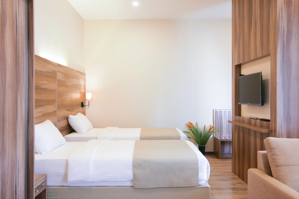 Superior Double Suite with panoramic view (twin beds)
