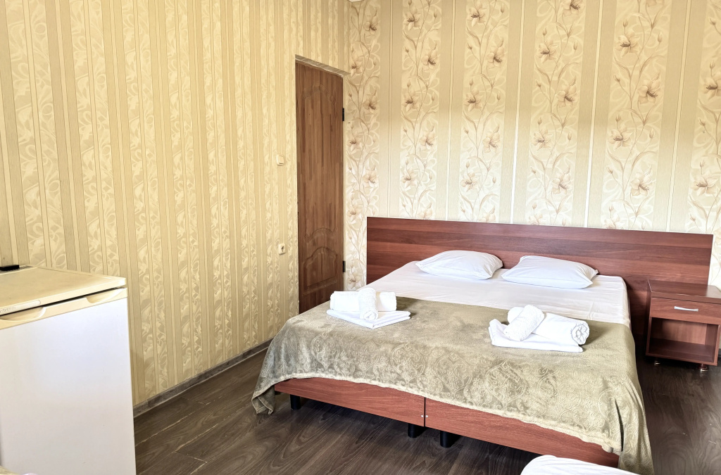 Economy Triple room with courtyard view