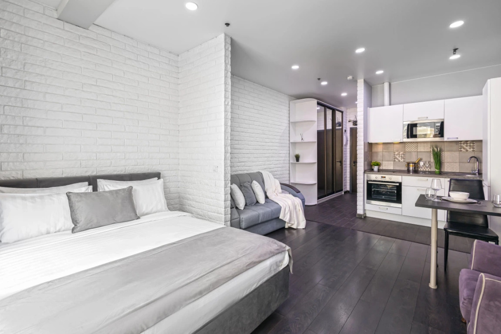 Отель Апартаменты Студия с Видом на Город Elite Apartments в Москве