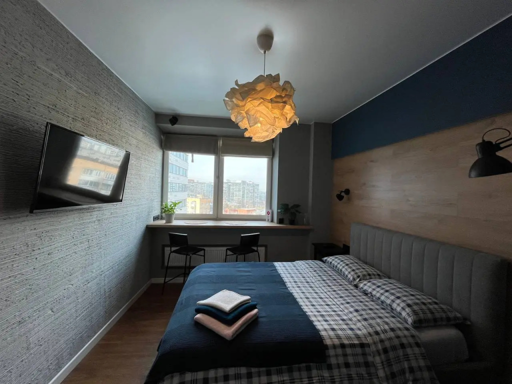 Отель Апартаменты Дрим Апартменс 535 Deluxe King Studio в Королёве