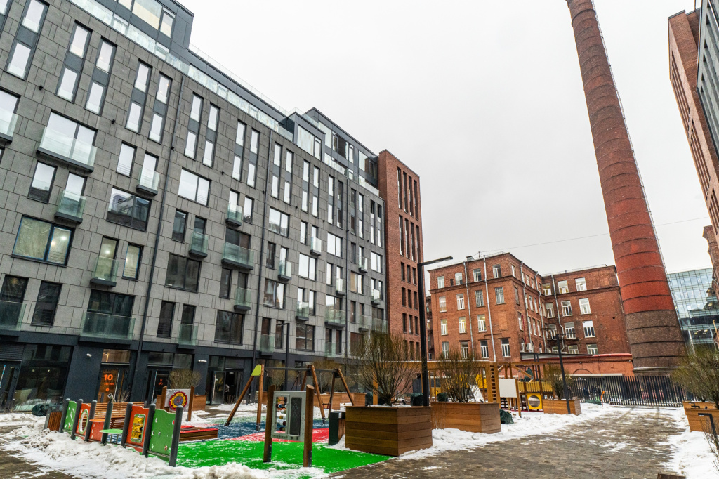 Апартаменты GLOBALSTAY в ЖК Мануфактура James Beck на Петроградской набережной — фото