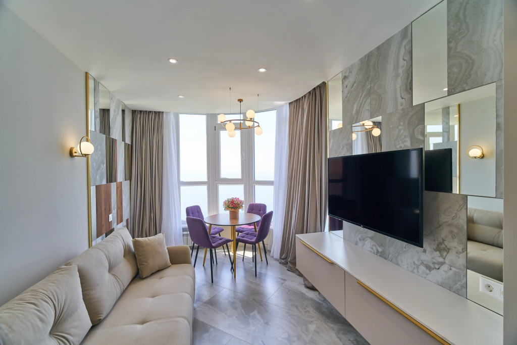 Two-room Studio with sea view