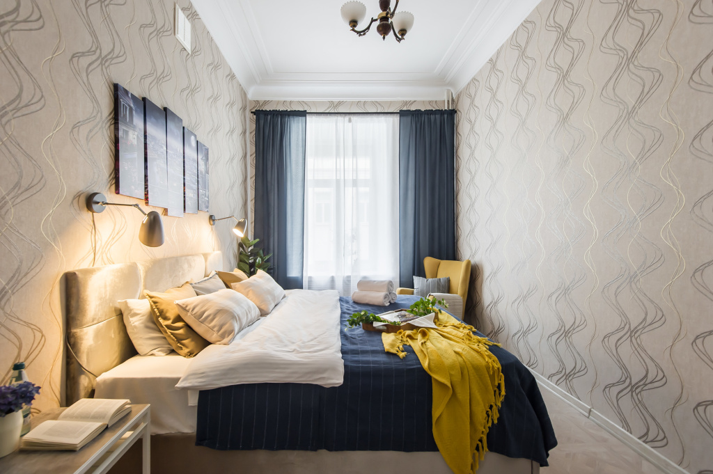 Отель Квартира GM Apartments Элегантная двушка на Дмитровке в Москве