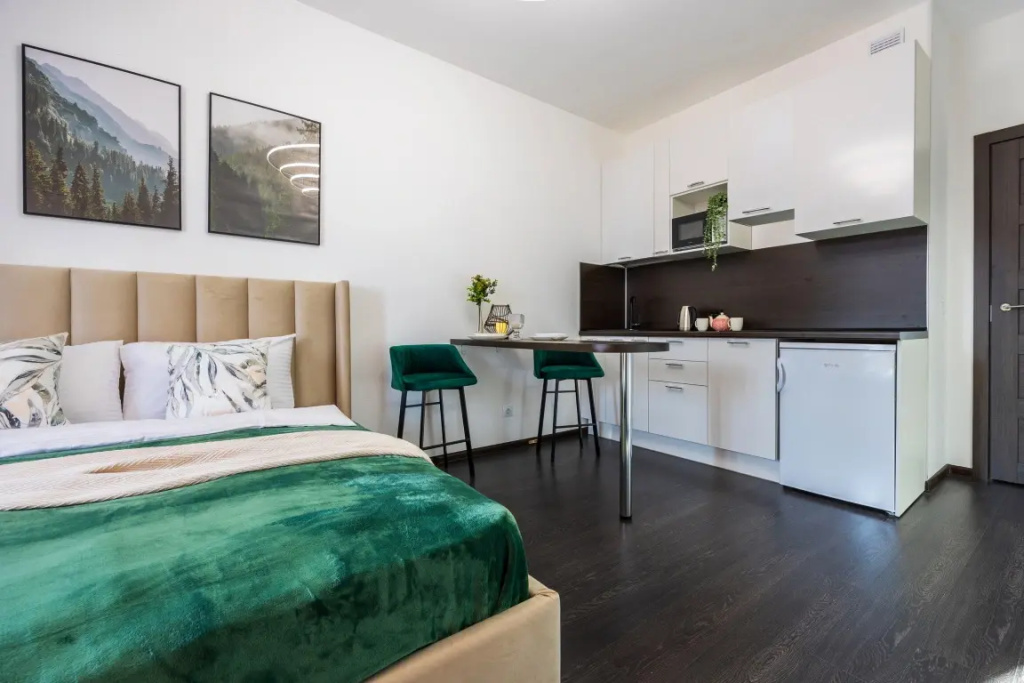 Отель Квартира ApartMe 1 Комендантский проспект в Санкт-Петербурге