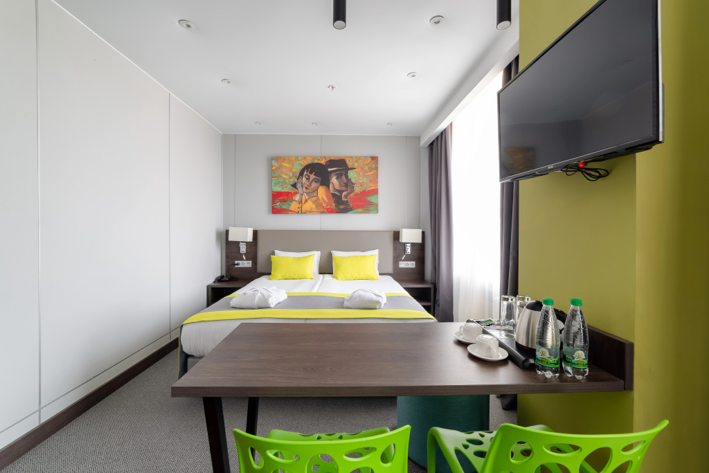 Art Moscow by ZONT Hotel Group Hotel Room Type - Long Stay Double Apartment twin beds