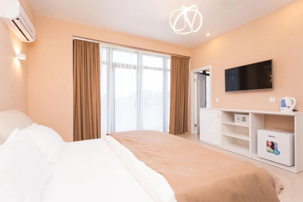 Junior Suite with balcony and with view
