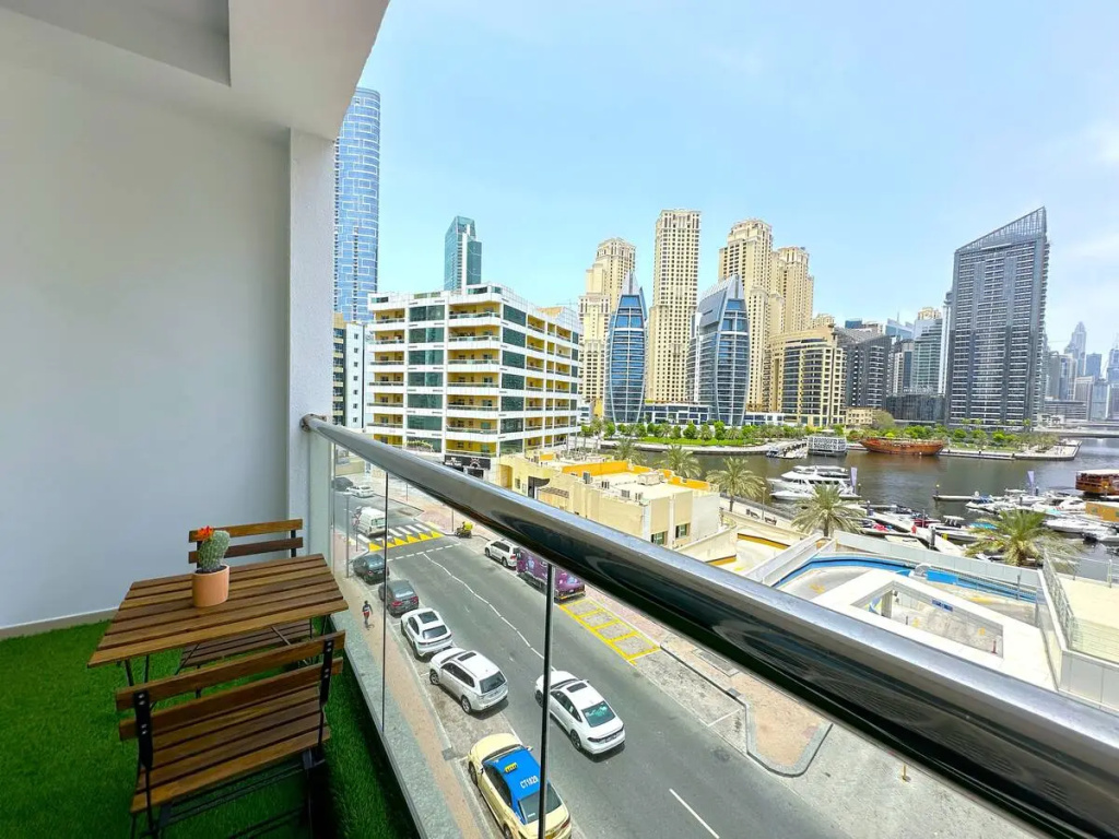 Квартира Marina View Studio | New | Balcony | Near Beach — 5