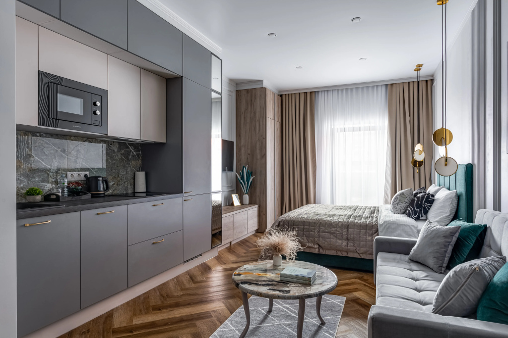 Апартаменты Estetic House - ДжазLife премиум (3 мин. от метро) — фото