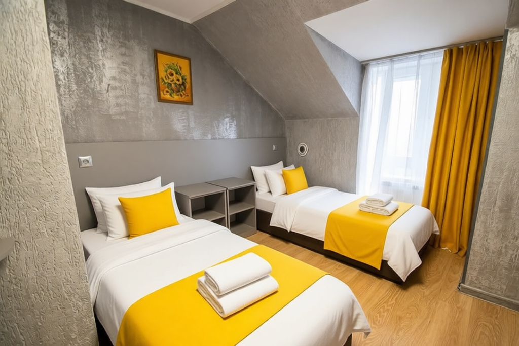 Economy No.8b Double room (full double bed)