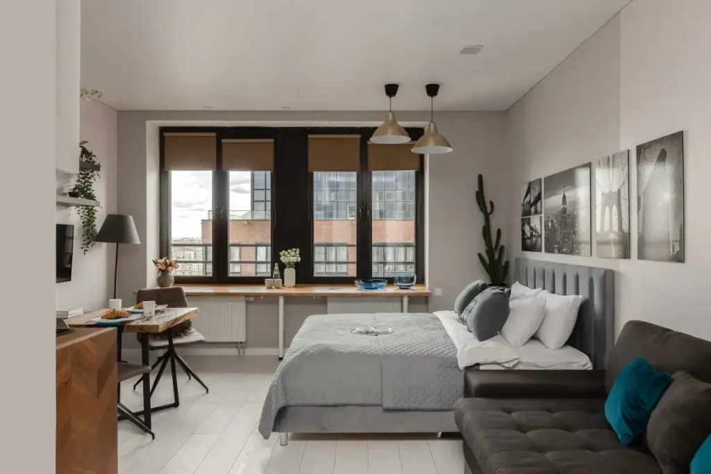 Апартаменты SMART LOFTS | Valencia | На 4 гостя у метро Дмитровская в ЖК бизнес-класса — фото