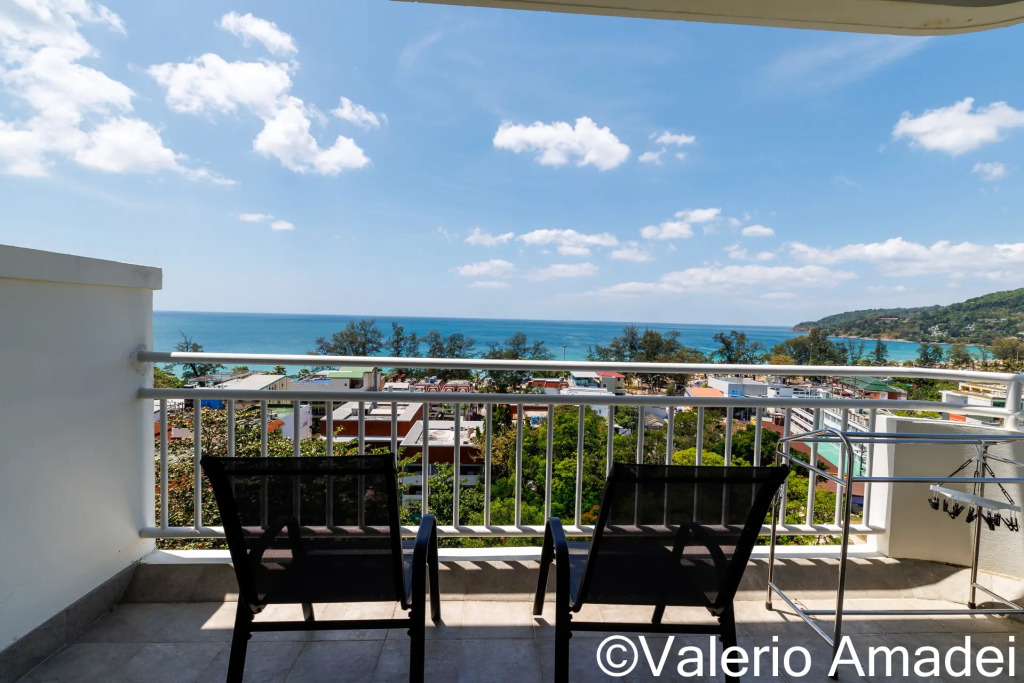 Апартаменты Standard с балконом и с красивым видом из окна в Апартаменты OMNIA  Phuket - Waterfront Karon