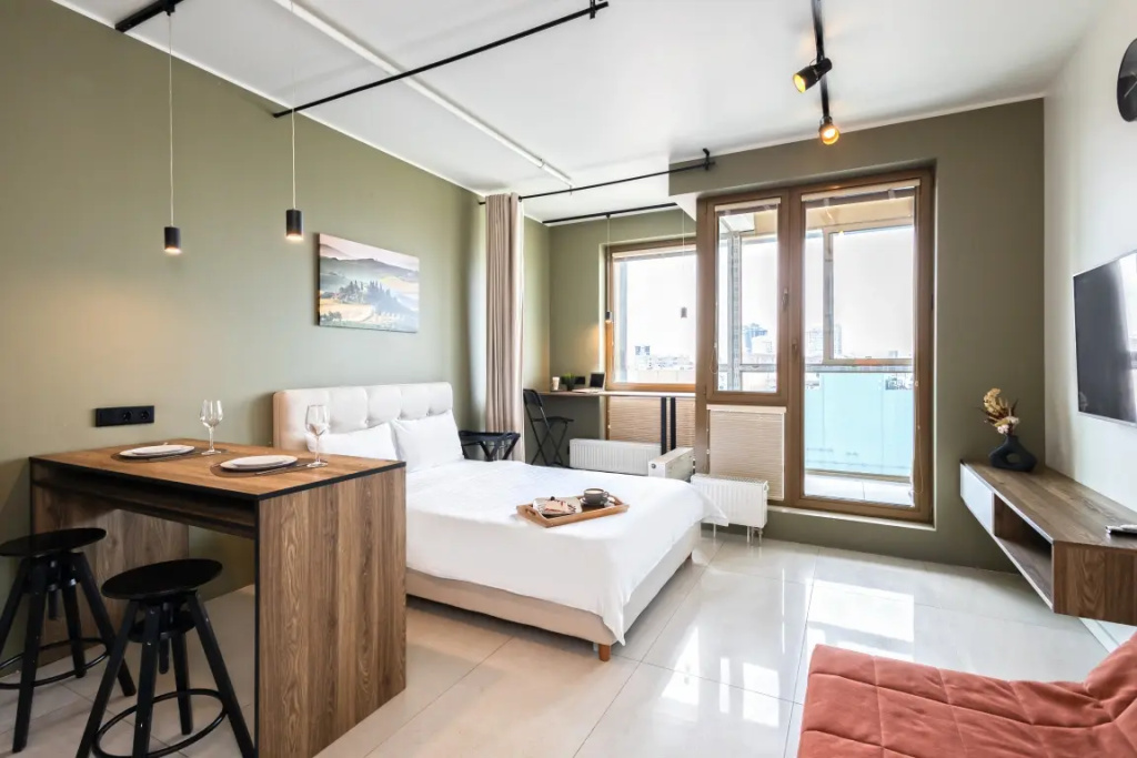 Апартаменты Студия с Видом на Город Elite Apartments — фото