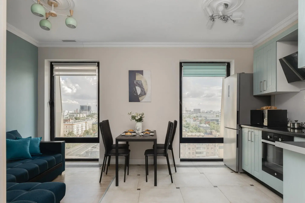 Апартаменты SMART LOFTS | Metro Suite | 2 спальни и гостиная | ЖК бизнес-класса 1 мин от метро — фото
