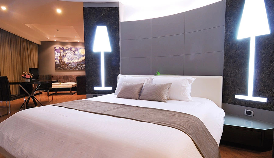 Двухместный люкс seafront двуспальная кровать в Отель The Zign Hotel