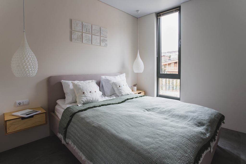 Двухместный номер Standard с красивым видом из окна двуспальная кровать в Куб Грин