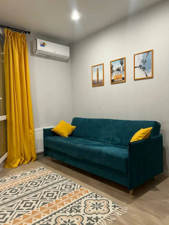 Double Studio with balcony and with city view (full double bed)