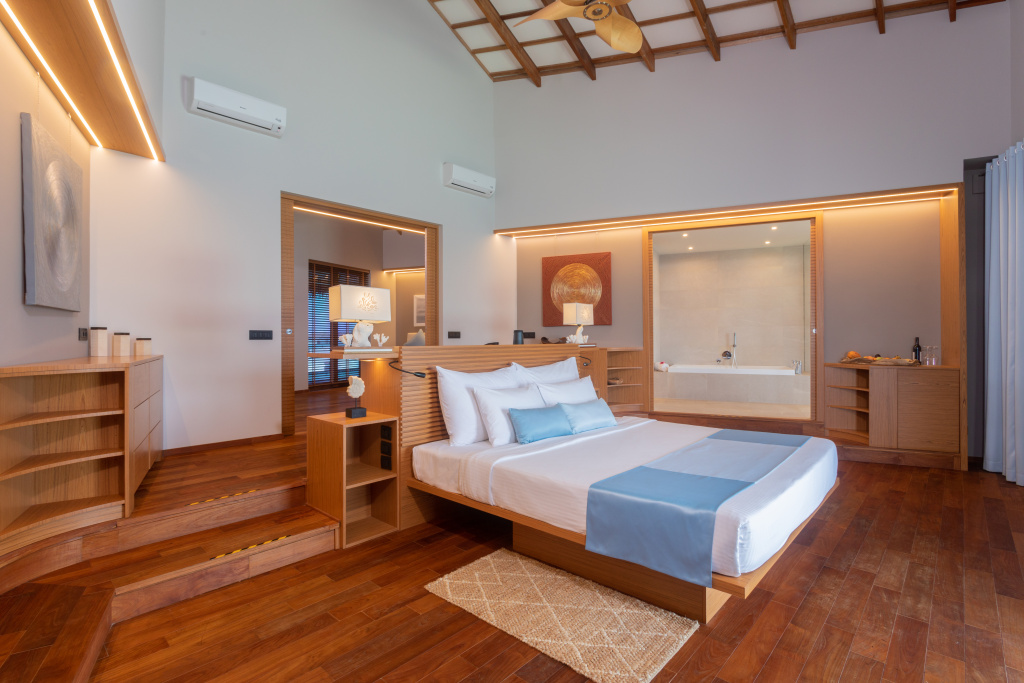 Beach Double Bungalow with ocean view