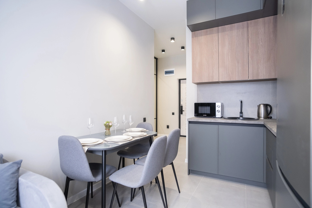 Апартаменты RED APARTMENTS Арт Лайт Сити апартамент Армстронг — фото