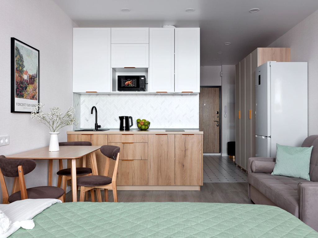 Квартира RoomyRoom На высоте у метро Пионерская — фото