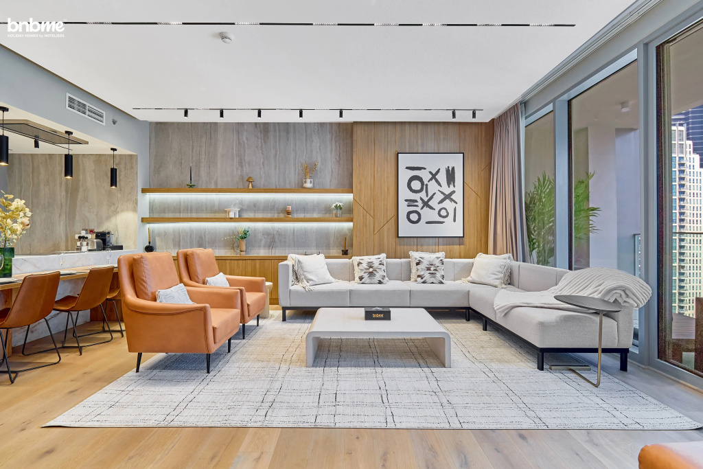 Апартаменты Bnbmehomes  Lux Haven Burj View Opera District - 1408 — фото