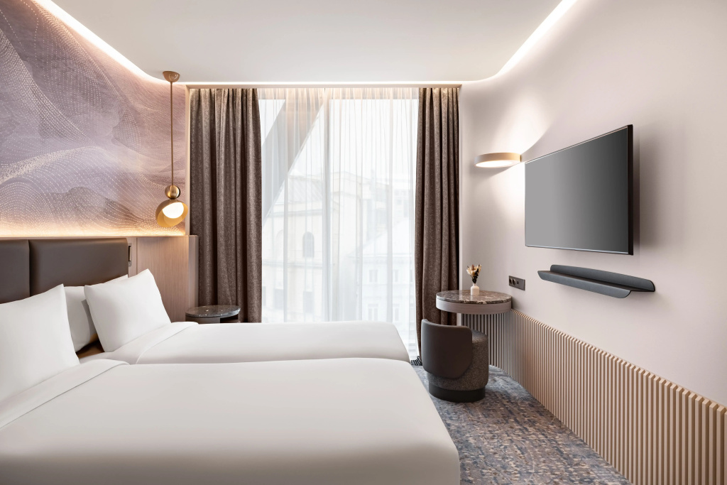 Hotel Cosmos Selection Moscow Arbat Room Type - Superior Double room with Arbat view twin beds