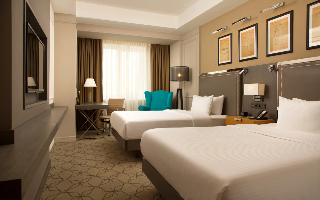 DoubleTree by Hilton Kazan City Center Room Type - Standard Double room twin beds