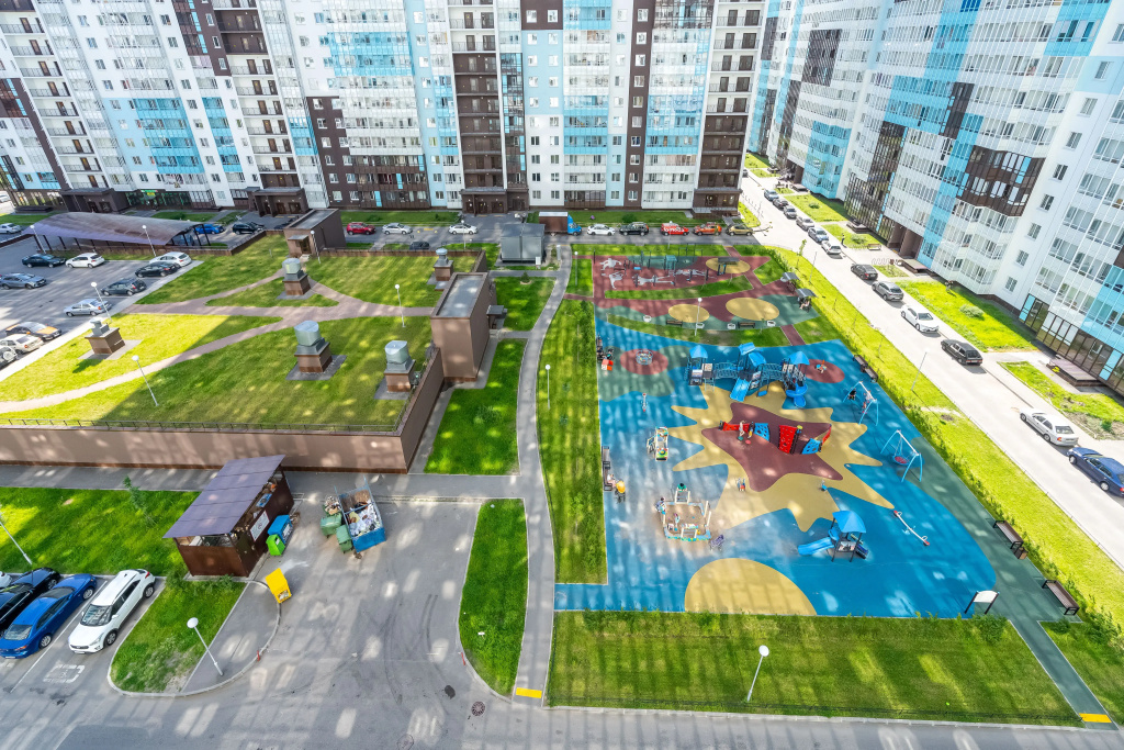Апартаменты Blue Sky в ЖК Чистое Небо — фото