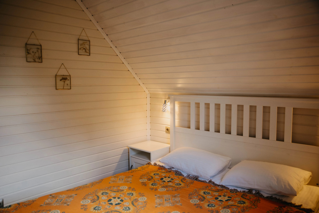 Коттедж с красивым видом из окна в Синяя синица