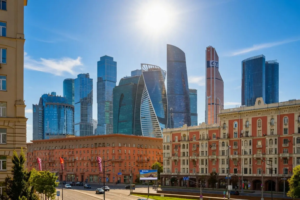Апартаменты 3к Апарт Комфорт | 7 чел | Вид на Москва-Сити | Рабочая зона | 2 спальни — фото