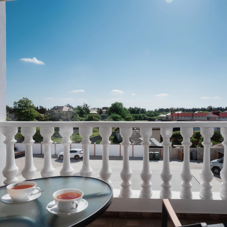 Двухместный номер Standard с балконом двуспальная кровать в Бриз 55