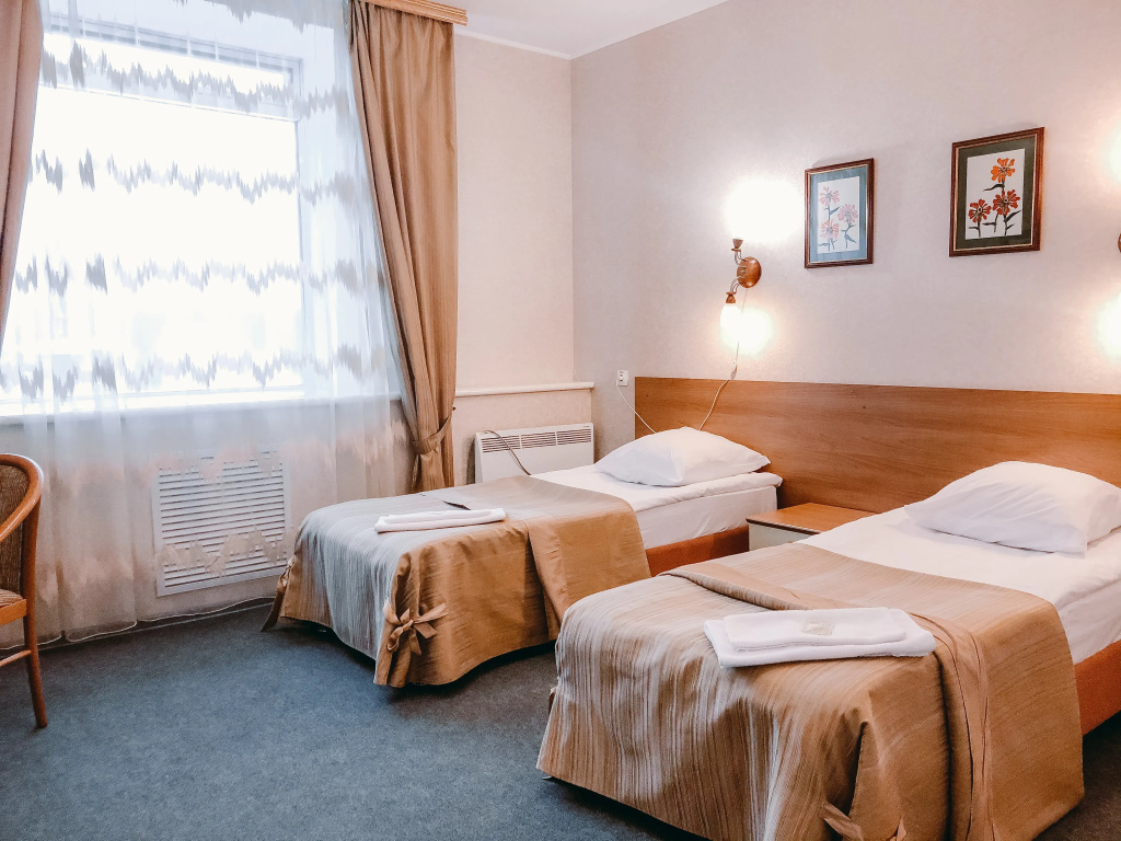 Smart Hotel KDO Samara Hotel Room Type - Standard Double room twin beds