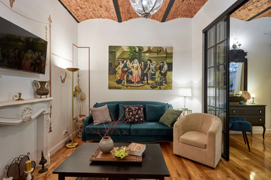 Апартаменты D apartments с 1-й спальней у Мариинского театра — фото