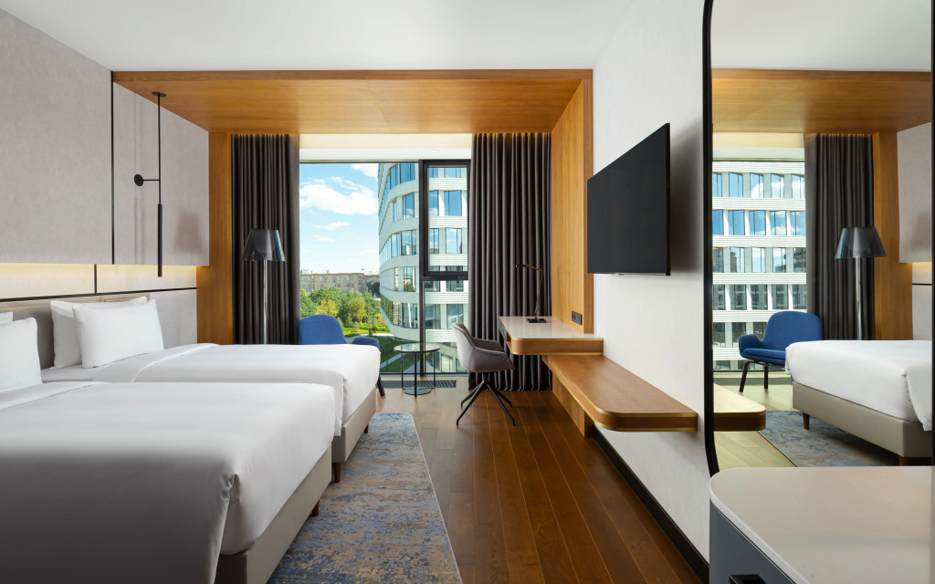 Hotel Radisson Blu Leninsky Prospect Hotel, Moscow Room Type - Executive Double room twin beds